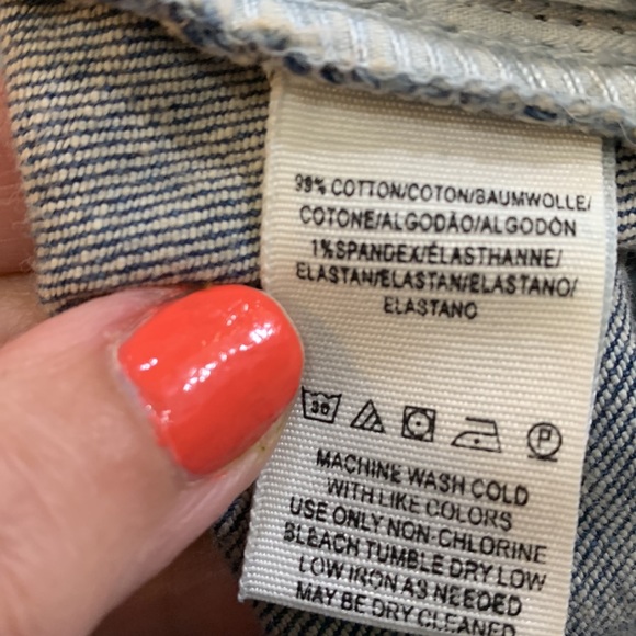 Free People wide leg jeans - Picture 8 of 8